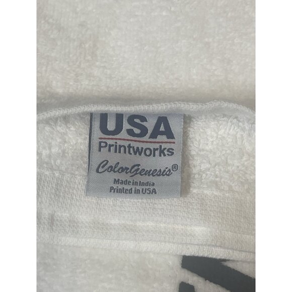 BODY ARMOR GOLF BEACH POOL Gym Towel Red Black 21 x 40” White Red Black - Picture 5 of 7